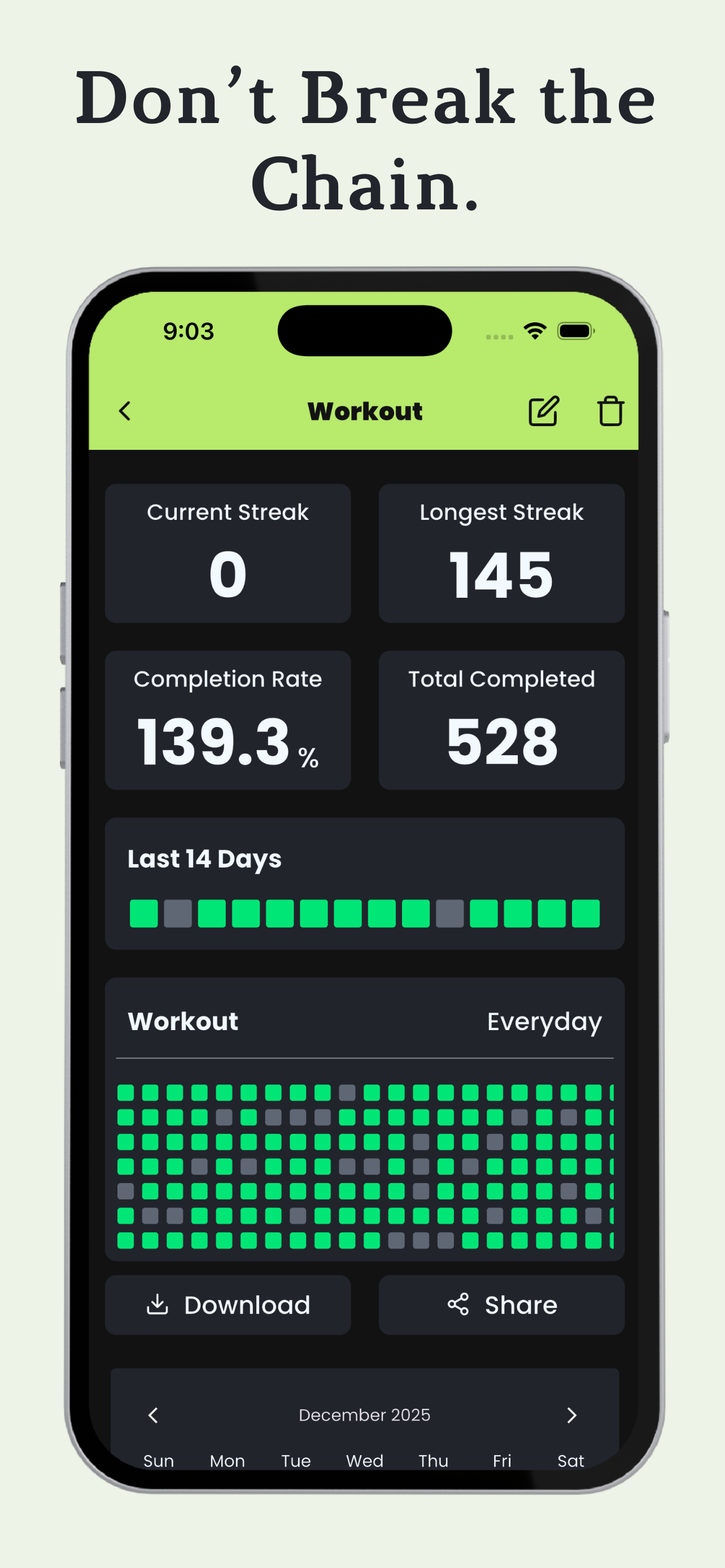 Streaks leaderboard — global rankings