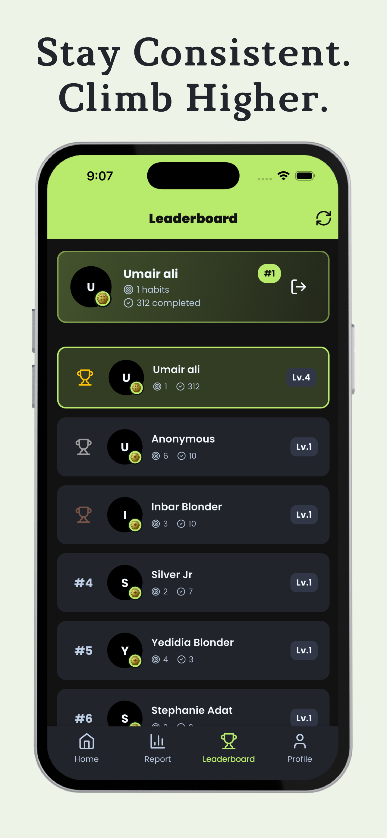 Streaks — reminders and notifications